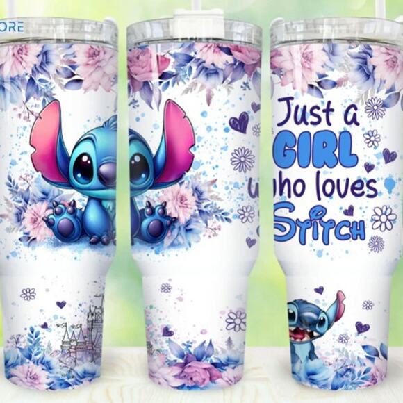 Just a girl who loves Stitch 40oz tumbler